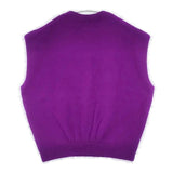 AMERI BACK TUCK ANGOLA VEST 01220171040 ノースリーブニット ベスト パープル レディース アメリ【中古】6-0817T∞
