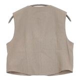 Ameri VINTAGE OTONA MUSE SHORT WAVE VEST WITH SKIRT 小山田早織さんコラボ 定価28600円 セットアップ ベージュ レディース アメリヴィンテージ【中古】6-0309M♪