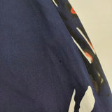 patterntorso PY-00489 antiqua 総柄 ポリエステルドレス ワンピース ネイビー マルチカラー レディース パターントルソ【中古】6-0802M∞