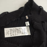 gasa 存在すること 定価27500円 リブニット レギンス ウール 日本製 パンツ ブラック レディース ガサ【中古】6-1008T∞
