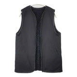 URBAN RESEARCH DOORS リバーシブルボアベスト 定価9900円 DRA7-27W114 ベスト ブラック レディース アーバンリサーチドアーズ【中古】6-1008T∞