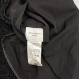 URBAN RESEARCH DOORS リバーシブルボアベスト 定価9900円 DRA7-27W114 ベスト ブラック レディース アーバンリサーチドアーズ【中古】6-1008T∞