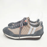 PATRICK カタリ限定復刻モデル MARATHON S.OTR シーオッター マラソン 94664 サイズ40 スニーカー グレー ベージュ レディース パトリック【中古】6-0605G◎