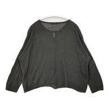 vie evam eva botanical dye cardigan 定価26400円 V231K945 リネン カーディガン チャコールグレー レディース ヴィー エヴァムエヴァ【中古】6-0511M△