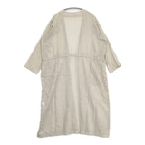evam eva cotton voile robe 定価26400円 E211T046 ローブ コート ベージュ レディース エヴァムエヴァ【中古】6-0622M∞