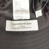 KIJIMA TAKAYUKI/TOMORROWLAND ウール バケットハット 23201-TML サイズ1 帽子 ハット ブラック レディース キジマタカユキ/トゥモローランド【中古】6-1001T◎
