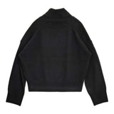 KURASHI&Trips やわらかに包むカシミヤシルク混のタートルネックニット 定価11000円 セーター 25AW ブラック レディース クラシアンドトリップス/北欧、暮らしの道具店【中古】6-0309T♪