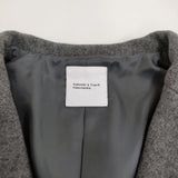 KURASHI&Trips 「冬のお出かけも私らしく」 3WAYアレンジ襟のかろやかチェスターコート 定価29975円 グレー レディース クラシアンドトリップス/北欧、暮らしの道具店【中古】6-0309T♪