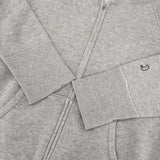 DRESSTERIOR 吊り裏毛ライトパーカー D刺繍 日本製 サイズ3 パーカー グレー レディース ドレステリア【中古】6-0625M∞