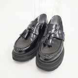 UNITED ARROWS タッセル 36サイズ 9082 シューズ・靴 ブラック レディース ユナイテッドアローズ【中古】6-0605G◎
