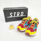 STRD by VOLTA FOOTWEAR Sneakers 24.5cm 7KHL002 スニーカー レッド イエロー レディース【中古】6-0316G◎