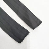 GALLEGO DESPORTES 巻きスカート ラップスカート ギャザー コットン サイズM スカート ブラック レディース ギャレゴ デスポート【中古】6-0805G◎