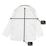 Yoli Simple blouse シンプルブラウス YL-TP09-21AW コットン FREE ブラウス シャツ ホワイト レディース ヨリ【中古】6-0520M∞