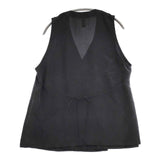 Yoli Silk wrap vest シルクラップベスト YL-TP22-24SS ベスト ブラック レディース ヨリ【中古】6-0520M∞