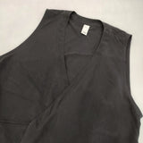 Yoli Silk wrap vest シルクラップベスト YL-TP22-24SS ベスト ブラック レディース ヨリ【中古】6-0520M∞