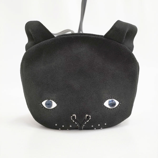 mina perhonen kitten acs9819 猫 ネコ 定価99000円 牛革 ショルダー