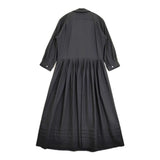 ARTS&SCIENCE ZANINI with A&S ZA Shirt Dress マルコ・ザニーニ 定価113300円 ワンピース 23AW ブラック ネイビー レディース アーツ&サイエンス【中古】6-0317M♪