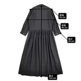 ARTS&SCIENCE ZANINI with A&S ZA Shirt Dress マルコ・ザニーニ 定価113300円 ワンピース 23AW ブラック ネイビー レディース アーツ&サイエンス【中古】6-0317M♪