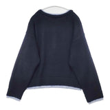 FREAK'S STORE 配色 ヘンリーネック ニットプルオーバー 1132248903023 セーター ニット ネイビー レディース フリークスストア【中古】6-0920T∞