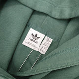 adidas Originals PAKAIAN UKURAN ショート丈 サイズM HOODIE パーカー グリーン レディース アディダスオリジナルス【中古】6-0625M∞