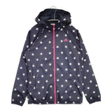 adidas ウインドフーディジャケット 星柄 climaproof F45531 ブルゾン ネイビー ホワイト レディース アディダス【中古】6-0625M∞