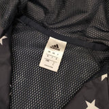 adidas ウインドフーディジャケット 星柄 climaproof F45531 ブルゾン ネイビー ホワイト レディース アディダス【中古】6-0625M∞