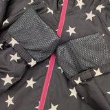 adidas ウインドフーディジャケット 星柄 climaproof F45531 ブルゾン ネイビー ホワイト レディース アディダス【中古】6-0625M∞