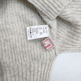mao made 991119 ノースリーブニット 日本製 ウール 2way ベスト グレー レディース マオメイド【中古】6-0920T∞