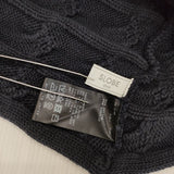 SLOBE IENA ワイドケーブルニットビスチェ セーター ニット 23SS ネイビー レディース スローブイエナ【中古】6-0625M∞