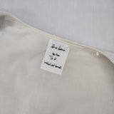 Whim Gazette エンブロイダリージレ 定価35200円 WGZ1042107A0011 刺繍 ベスト 24AW ホワイト レディース ウィムガゼット【中古】6-0520M∞