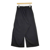 antiqua AY-00018 カットジョーゼット2タックワイドパンツ サイズF パンツ ブラック レディース アンティカ【中古】6-0625G∞