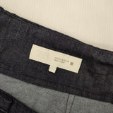 ZARA サイズXL ライトデニム ワイド デニムパンツ ネイビー レディース ザラ【中古】6-0625G∞