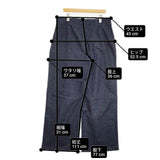ZARA サイズXL ライトデニム ワイド デニムパンツ ネイビー レディース ザラ【中古】6-0625G∞