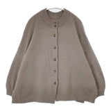 Hands of creation Extrafine merino ハイネック 2way 1340718 メリノウール カーディガン グレージュ レディース ハンズオブクリエイション【中古】6-0920T∞