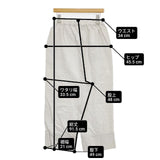 SO/NATURAL STANDARD SUPPLY ウエストゴム イージーパンツ コットンリネン パンツ オフホワイト レディース エスオー/ナチュラルスタンダードサプライ【中古】6-0625G∞