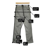 Gramicci ボンディングニットフリースNN-パンツクロップド サイズS G2FM-P017 定価14300円 パンツ 25AW グレー系 レディース グラミチ【中古】6-0317T♪