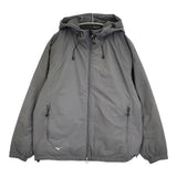 MARGARET HOWELL ブレスサーモタスランナイロンフーディージャケット RECYCLED LIGHT NYLON POPLIN 中綿 定価61600円 ジャケット 25AW グレー レディース マーガレットハウエル【中古】6-0317T♪
