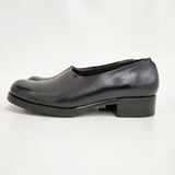PETROSOLAUM Slip On Black Cordvan Butt 定価162800円 サイズ36 レザー 革 スリッポン ブラック レディース ペテロオラウム【中古】6-0314G♪