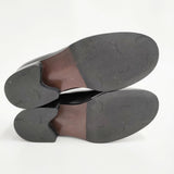 PETROSOLAUM Slip On Black Cordvan Butt 定価162800円 サイズ36 レザー 革 スリッポン ブラック レディース ペテロオラウム【中古】6-0314G♪