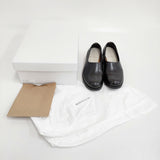 PETROSOLAUM Slip On Black Cordvan Butt 定価162800円 サイズ36 レザー 革 スリッポン ブラック レディース ペテロオラウム【中古】6-0314G♪