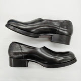 PETROSOLAUM Slip On Black Cordvan Butt 定価162800円 サイズ36 レザー 革 スリッポン ブラック レディース ペテロオラウム【中古】6-0314G♪