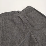 AQUELLOS OJOS VERDES 2タック ウールコットンシルク サイズ2 パンツ グレー メンズ アケヨスオホスヴェルデス【中古】6-0317T♪