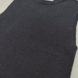 extreme cashmere 新品 コットンカシミヤ ニットベスト ノースリーブ セーター ニット ネイビー レディース エクストリームカシミヤ【中古】6-0914T♪