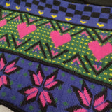 HOLIDAY MULTI KNIT MINI SKIRT 定価33000円 24204031 ニット ミニスカート 24AW マルチカラー レディース ホリデイ【中古】6-0314T♪