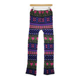 HOLIDAY MULTI KNIT LEGGINGS PANTS 定価44000円 ウール100% 24204032 レギンス パンツ 24AW マルチカラー レディース ホリデイ【中古】6-0314T♪