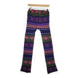 HOLIDAY MULTI KNIT LEGGINGS PANTS 定価44000円 ウール100% 24204032 レギンス パンツ 24AW マルチカラー レディース ホリデイ【中古】6-0314T♪