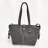 Furla NET Sサイズ ネット ショルダーバッグ レザー トートバッグ ブラック レディース フルラ【中古】6-0812G∞