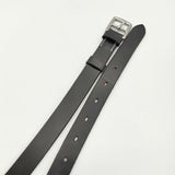 J&M Davidson レザー 32/81 ベルト ブラック レディース ジェイアンドエムデヴィッドソン【中古】6-0527G∞