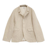 SP STASTNY PRODUKT エシュペー 未使用品 LINEN COTTON JACKET 定価63800円 SP131L1 サイズ1 ジャケット ベージュ レディース【中古】6-0314M♪