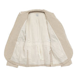 SP STASTNY PRODUKT エシュペー 未使用品 LINEN COTTON JACKET 定価63800円 SP131L1 サイズ1 ジャケット ベージュ レディース【中古】6-0314M♪